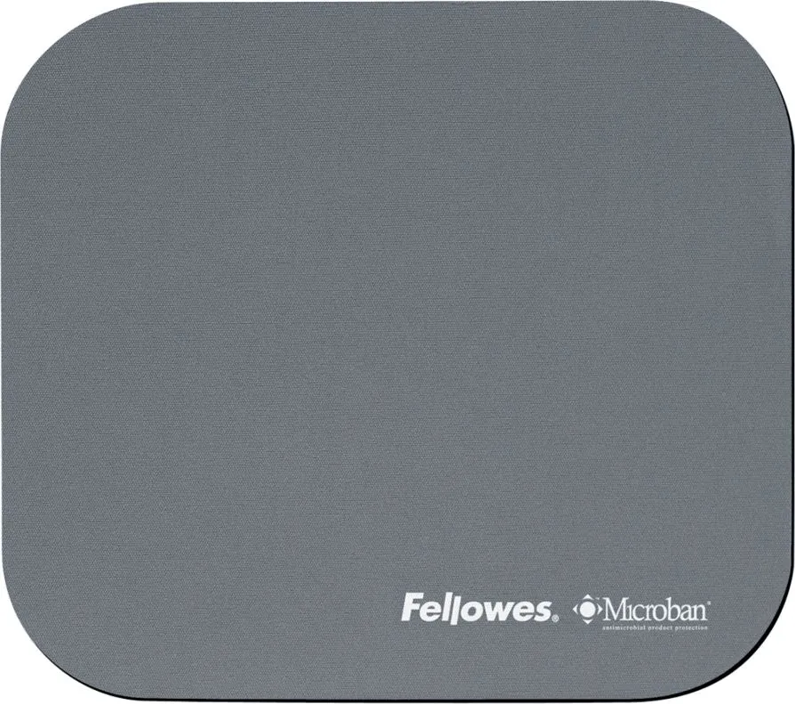 Mauspad Fellowes Microban 5934005, 23.4 x 20 cm, i hirtë - 1