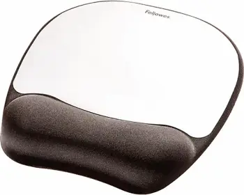 Mbështetëse dore për kyç Fellowes Memory Foam Plasma Pad, 23x20 cm, blu