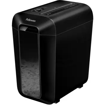 Shredder Fellowes LX65, Cross shredding, 22 L, 10 sheets, Black