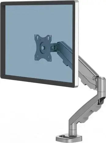 Krah monitori Fellowes Eppa 9683001, 40 inç, rregullim lartësie, argjendtë