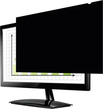 Filtër privatësie Fellowes për monitor 24 inç, 16:9, i zi