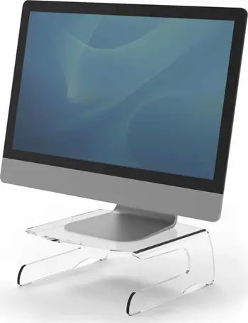 Stendë monitori Fellowes Clarity 9731001, akrilik transparent, deri 6.5kg, transparente