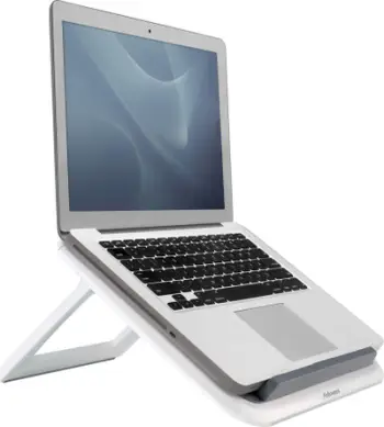 Mbajtëse për laptop Fellowes Quick Lift I-Spire (8210101), e bardhë