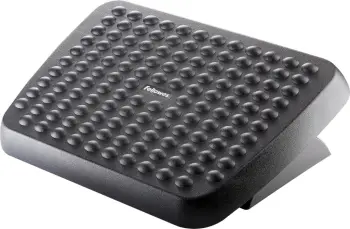Mbështetëse këmbësh Fellowes Standard, ergonomike, sipërfaqe me teksturë, e zezë