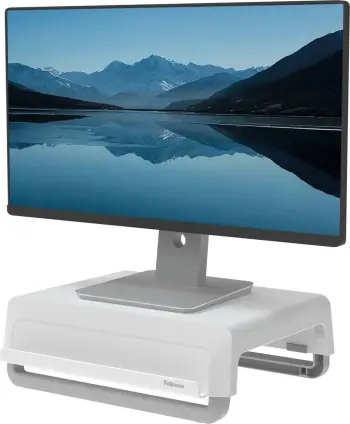 Stendë monitori Fellowes Breyta, rregullim lartësie 3 nivele, menaxhim kabllosh, gri