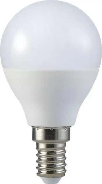 Llambë LED V-TAC 4.5W, bazë E14, dritë e ftohtë 6500K, e bardhë