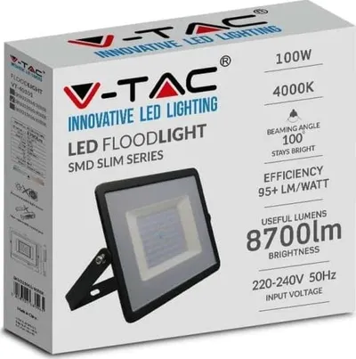 Projektor LED V-TAC 215966, 100W, 8700lm, i zi - 2