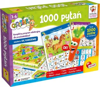 Loja edukative Lisciani Carotina 1000 Questions, mbi 1000 kuize, për fëmijë 3+