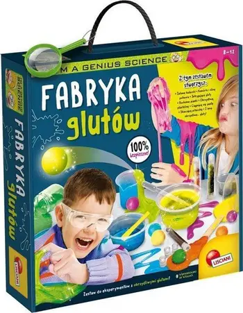 Set shkencor Lisciani Little Genius Slime Factory, eksperimente slime, 8+