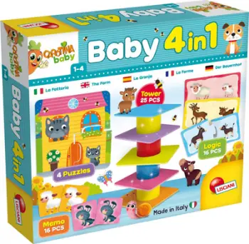 Lojë edukative Lisciani Baby, 4në1