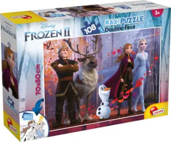 Puzzle Lisciani Maxi Forzen II, 108 elemente