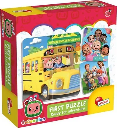 Puzzle Lisciani Cocomelon First Puzzles Ready for Adventure, për fëmijë - 1