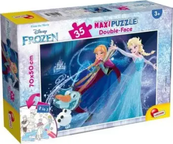Puzzle Lisciani: Frozen, 35 elemente, +3 vjeç