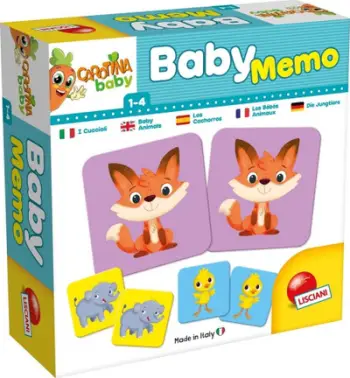 Lojë Lisciani Carotina Baby Memo Puppies