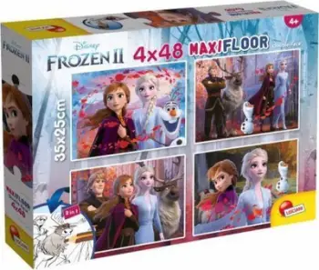 Puzzle Disney Frozen, 4 x 48 pjesë