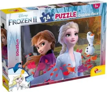Lojë enigme me dy anë Lisciani Plus 24 Frozen 2