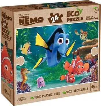 Puzzle Lisciani Disney Nemo Eco Double Sided, 24 pjesë, i shumëngjyrshëm