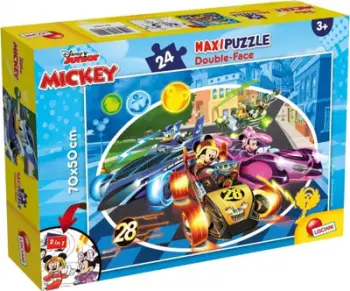 Enigmë e dyanëshme Lisciani Mickey Mouse, 24 pjesë