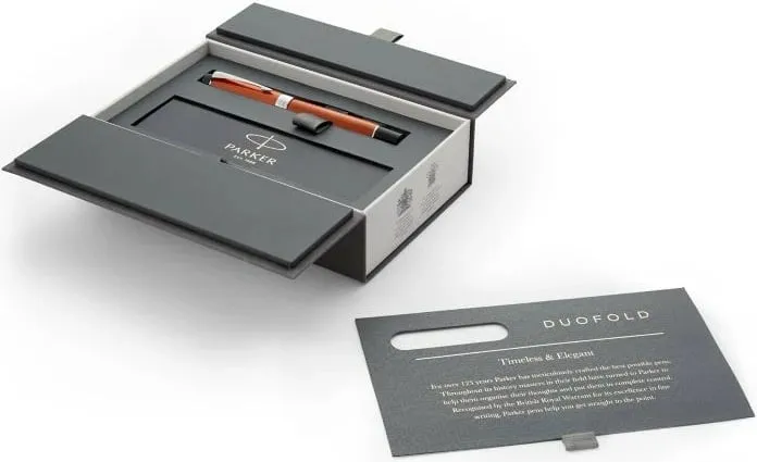 Stilograf PARKER Duofold, medium, e kuqe - 1