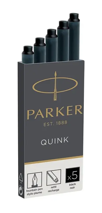 Ngjyra të stilolapsit Parker, 5 copë