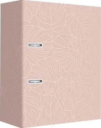 Klasor Interdruk Binder A4, shpinë 75mm, dizajn Rose Monstera