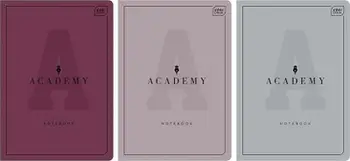 Fletore Interdruk Notebook A4 Academy, 60 fletë, 5 copë, ngjyra pastel