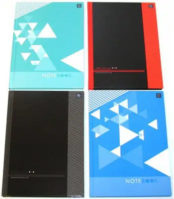 Fletore Interdruk Hardback Notebook Office 412A, A5, 96 fletë me katrorë