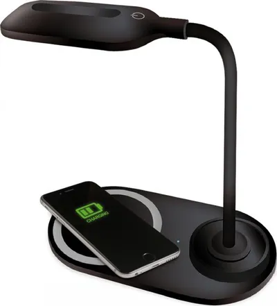 Llambë tavoline dhe karikues Platinet (PDL1930B), 3W, e zezë - 1