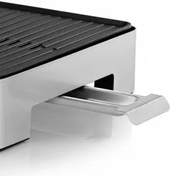 Grill tavoline WMF LONO Tischgrill Quadro, 270 x 270 mm, i zi, krom