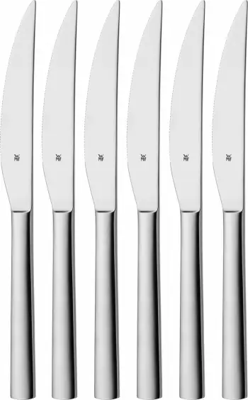 Set thikash bifteku WMF Nuova, 6 copë, çelik inox