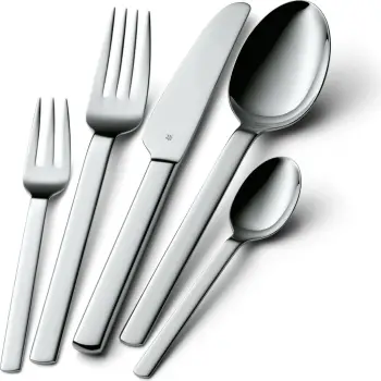 Set lugë-pirun-thikë WMF Palma 30 copë, inox