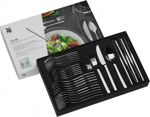 Set takëmesh WMF Merit Cromargan protect 30 copë, inox - 4