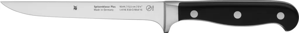 Thikë kuzhine WMF Spitzenklasse Plus 28cm, çelik inox, dorezë e zezë - 1