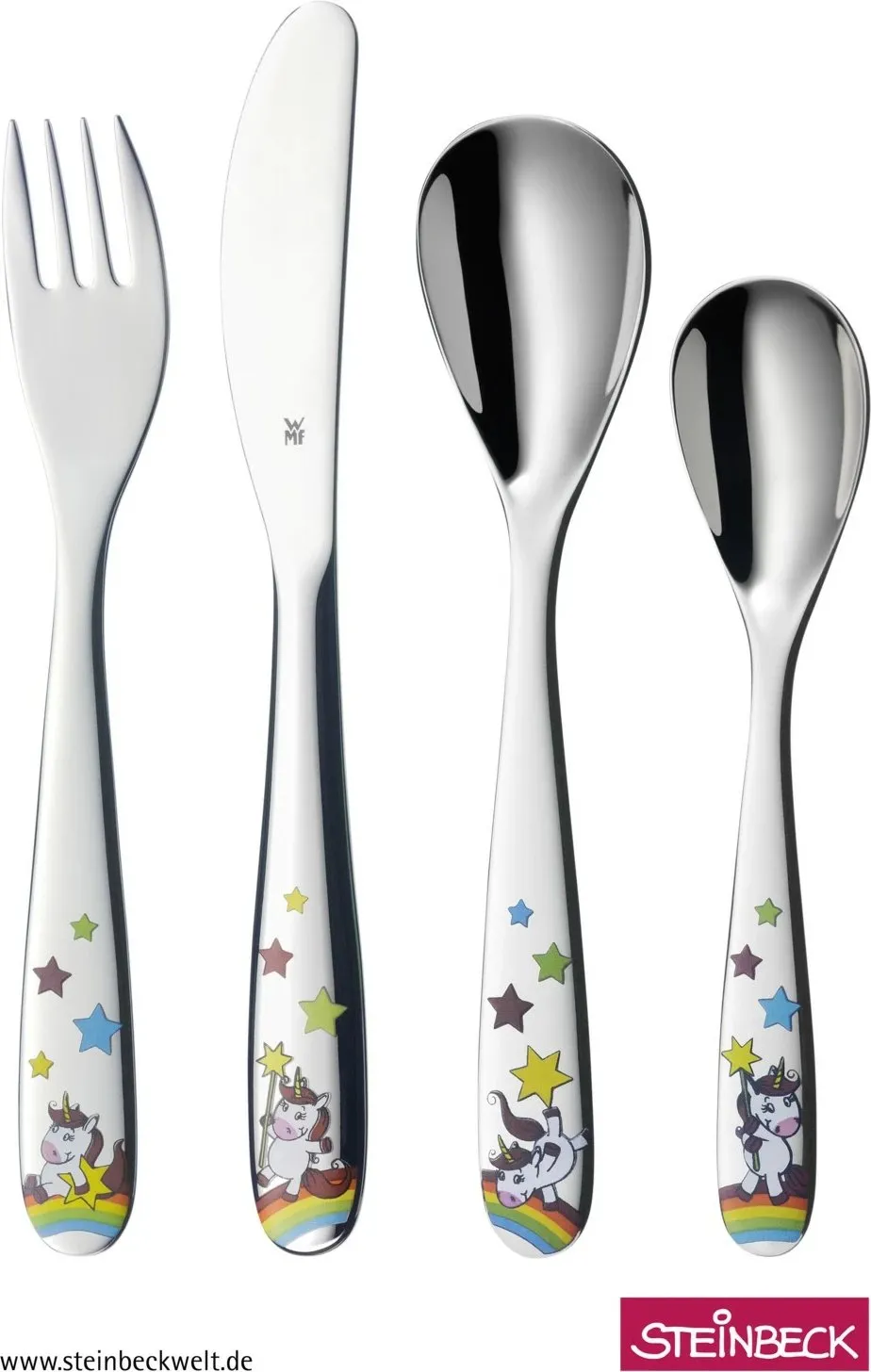 Set takëmesh për fëmijë WMF Einhorn 4 pjesë, Cromargan - 1