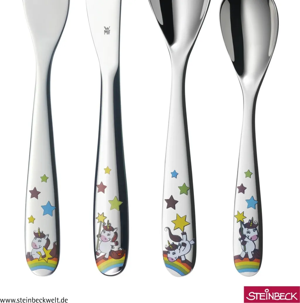 Set takëmesh për fëmijë WMF Einhorn 4 pjesë, Cromargan - 2