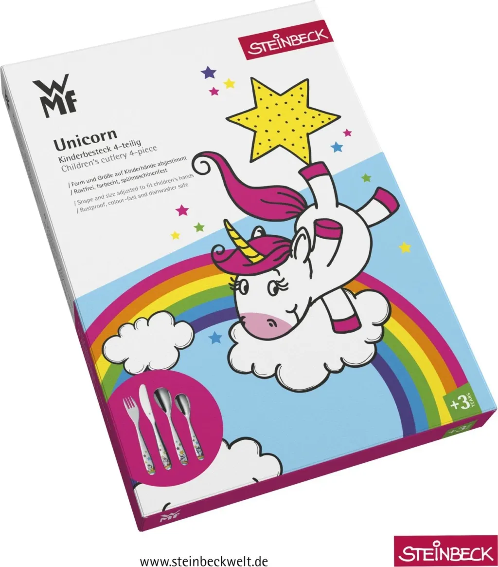 Set takëmesh për fëmijë WMF Einhorn 4 pjesë, Cromargan - 5