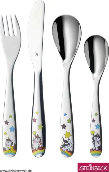 Set takëmesh për fëmijë WMF Einhorn 4 pjesë, Cromargan