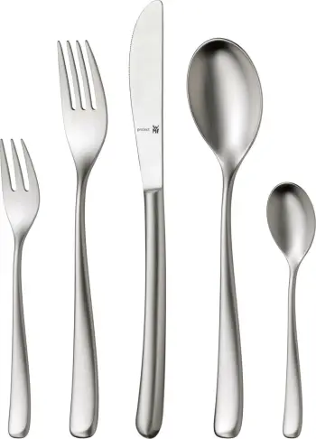 Set takëmesh WMF Vision 66 copë për 12 persona, çelik inoks