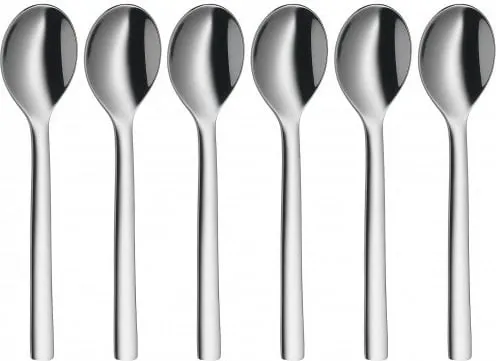 Set lugë espresso WMF Nuova 6 copë, inoks - 1