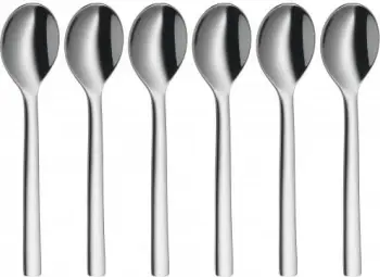 Set lugë espresso WMF Nuova 6 copë, inoks