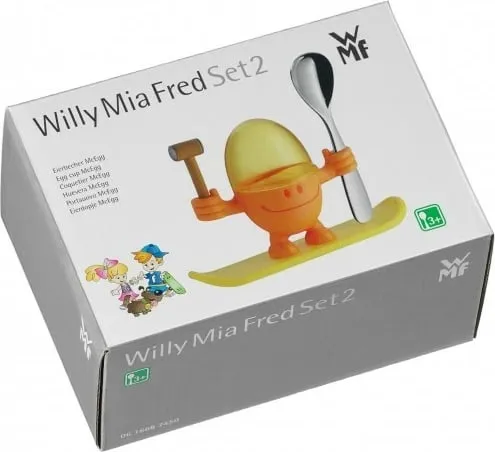 Mbajtëse vezësh WMF McEgg me lugë, portokalli - 4