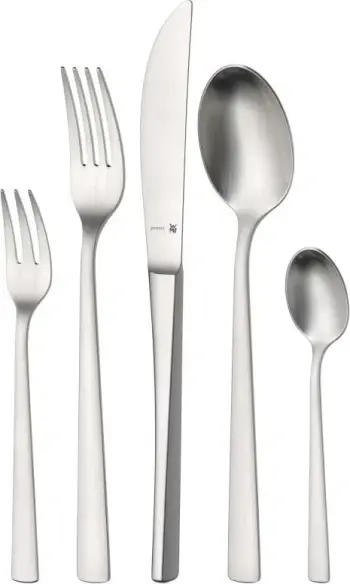Set takëme, WMF, Corvo 66-copëshe (11 5800 6331), për 12 persona, çelik inox Cromargan protect