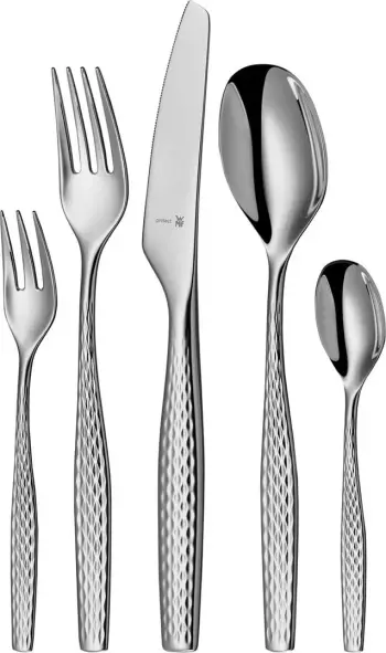 Set i lugëve dhe pirunëve WMF Sentic 30 copë, Inox