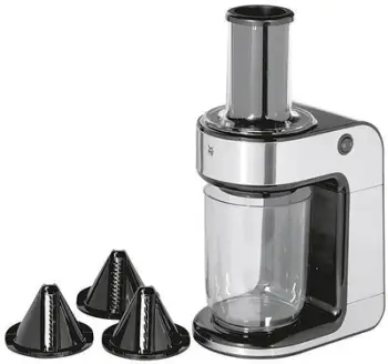 Grirës ushqimi elektrik WMF KULT X, 1.25 L, i zi, krom, transparent