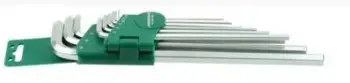Set çelësash Allen të tipit L Jonnesway (H03SA109S), 1.5-10mm, 9 copë