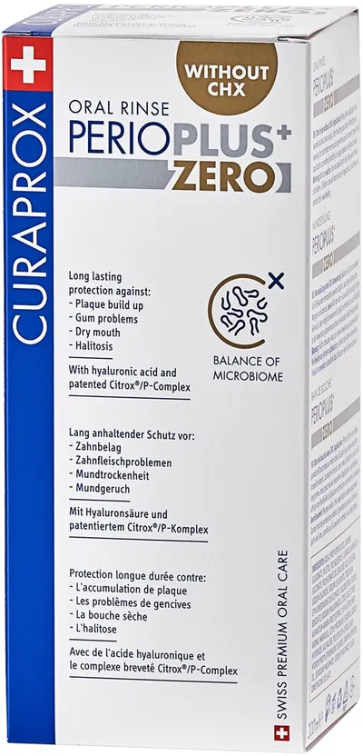 Shpëlarës goje Curaprox Perio Plus Zero, pa alkool, 200 ml - 5