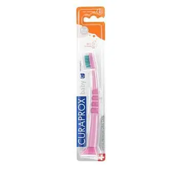 Brushë e dhëmbëve Curaprox baby 0-4, rozë