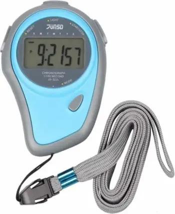Kronometër elektronik Smj Sport Junsd JS-322, matje xhirosh, ekran me ndriçim, i zi