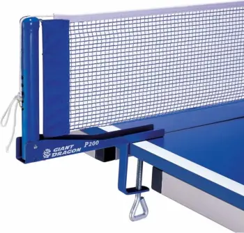 Rrjetë ping pong SMJ Giant Dragon P200, 175 cm, strukturë metalike, e zezë
