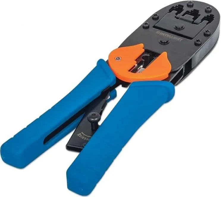 Pinca Intellinet Universal Modular Plug Crimping, For RJ45, RJ12 and RJ11, e zezë - 1